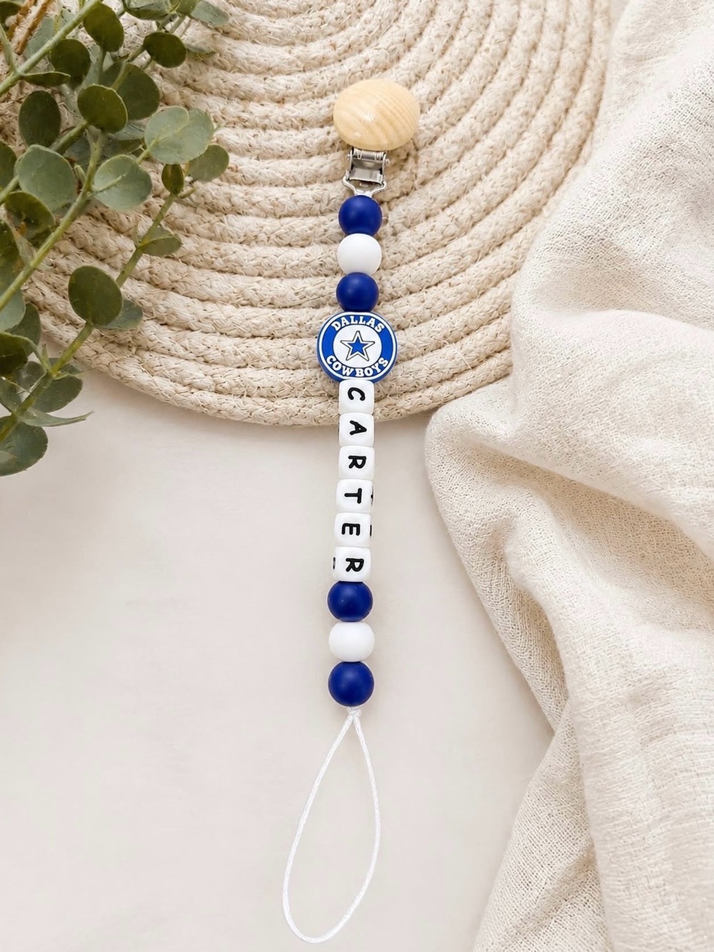 NFL Pacifier Clip - Picture 2 of 6